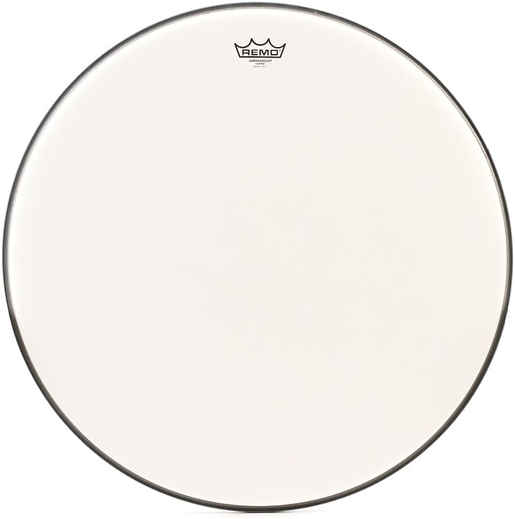 Remo Ambassador Coated Bass Drumhead - 24 inch image 1