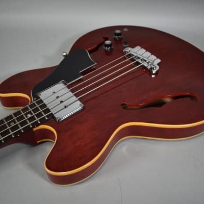 1967 Gibson EB-2 Bass Cherry Red w/Ohsc image 11