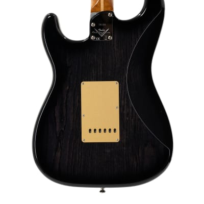 Fender American Custom Strat NOS, Maple Neck - Ebony Transparent image 4