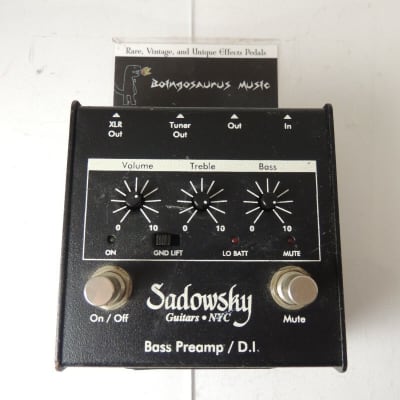 Sadowsky RSD-1 Bass Preamp Headphone Amp | Reverb