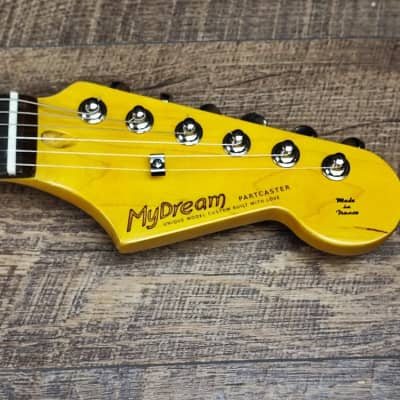 MyDream Partcaster Custom Built - Sunburst Tortoise John Mayer inspired image 5