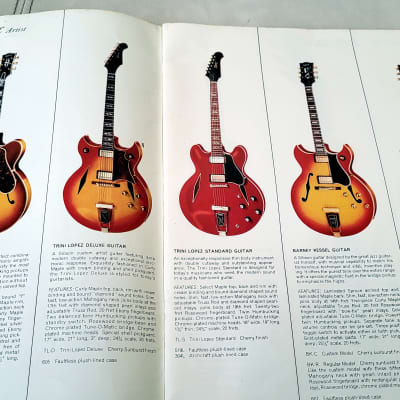 1966 Gibson Full Line Catalog - 1rst Full Color Gibson Catalog image 4