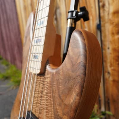 Spector USA Coda 4 Clairo Walnut 4-String Bass Guitar w/ Deluxe Protec Gig Bag (2023) image 18