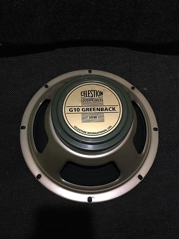 Celestion T5647 Classic Series G10 Greenback 30-Watt 16-Ohm 10" Replacement Speaker image 1