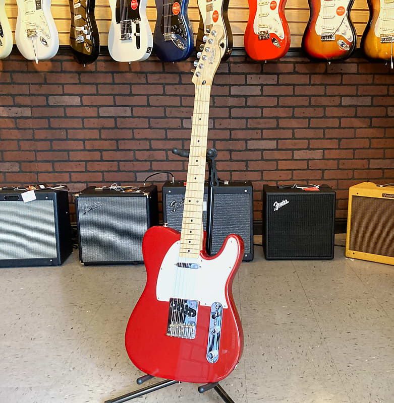 Fender Mexico Telecaster 1994 - Morocco Red | Reverb