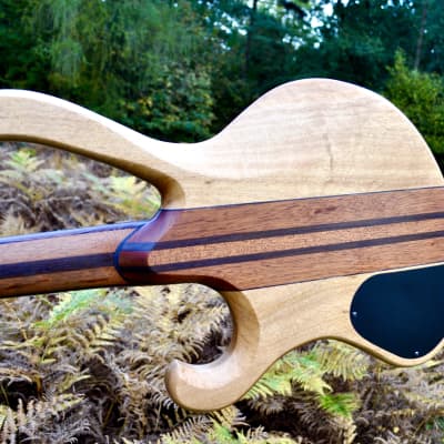 Manton Customs Ascendant 5 String Bass - African Rosewood, Nordstrand Sting Ray Pickup image 3