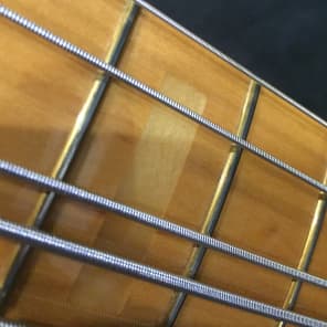 Fender Marcus Miller Jazz Bass V MN Shoreline Gold image 6