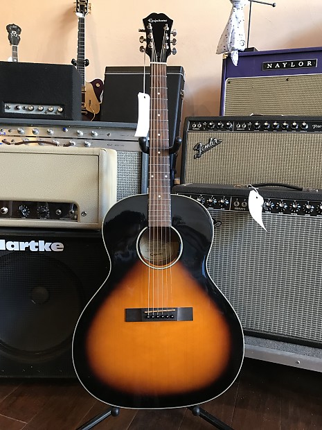 Epiphone EL-00/VS Acoustic Guitar with Case vintage sunburst