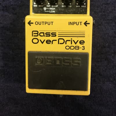 Boss Bass OverDrive ODB-3 Yellow image 1