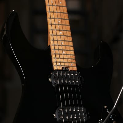 Charvel Pro-Mod DK24 HH 2PT CM Electric Guitar in Gloss Black image 3