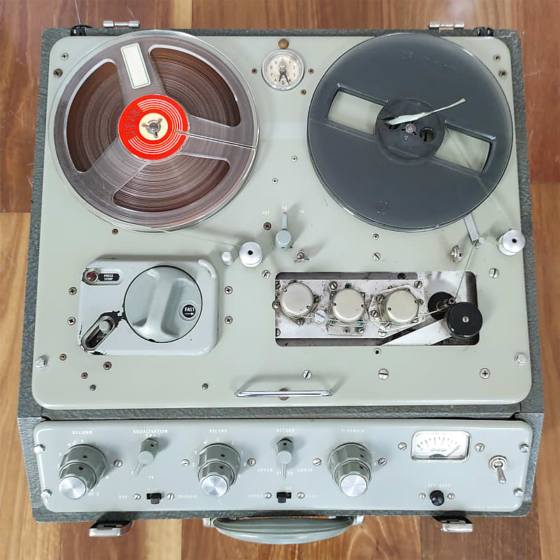 Lot 154 - A Ferrograph reel to reel tape recorder, in
