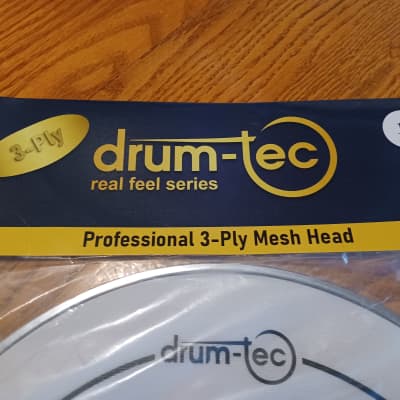 Drum-tec Real Feel 3-ply Mesh Head image 5