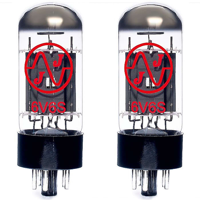 JJ Electronics 6V6S Power Amplifier Tube, Burnedin Matched Reverb