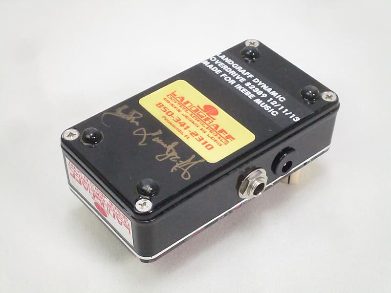 Landgraff Dynamic Overdrive Pedal 1999 - 2015 Signed by John