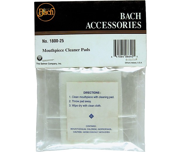 Bach 180025 Mouthpiece Cleaning Pads image 1