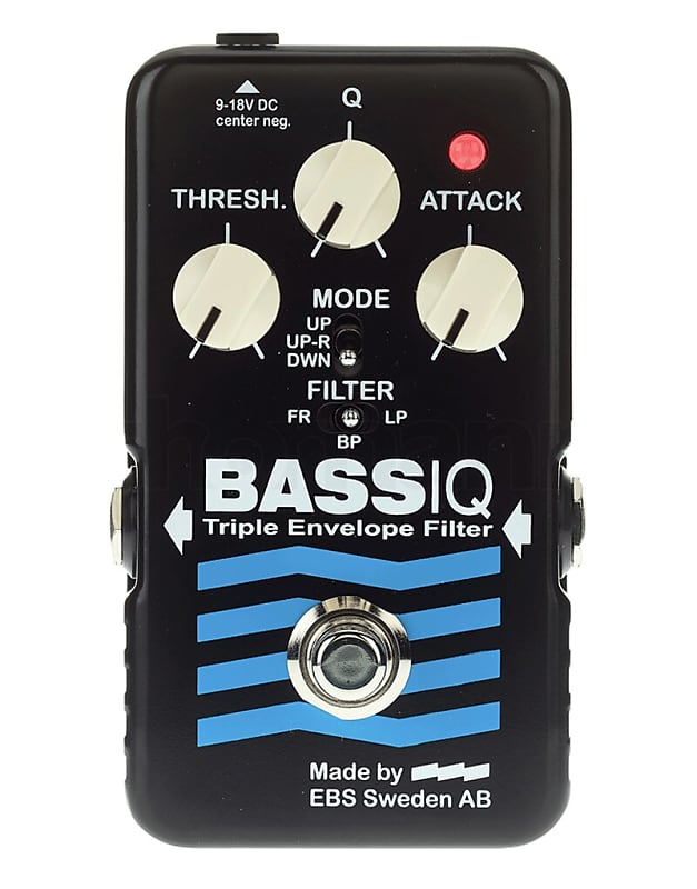 EBS Blue Label Bass IQ Analog Envelope Filter pedal image 1