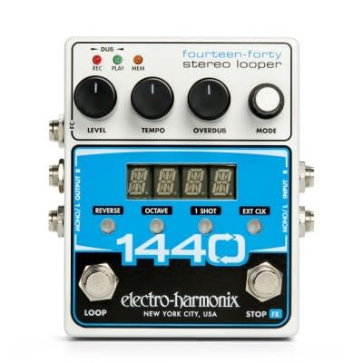 ELECTRO-HARMONIX NEW 1440 STEREO LOOPER WITH 20 LOOPS & 24 MINUTES RECORDING TIME 9.6DC-200 PSU INCL image 2