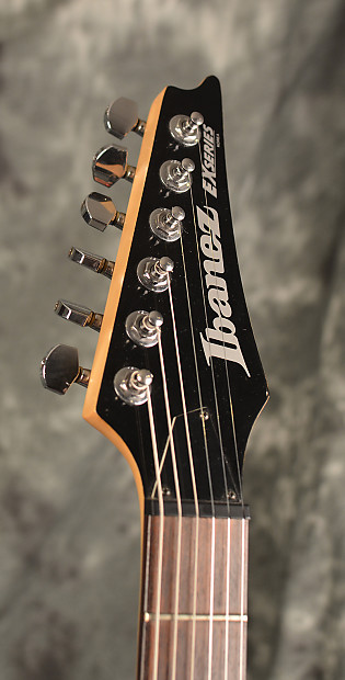 Ibanez EX Series Double Cut S Style HSS 80s Red W Deluxe