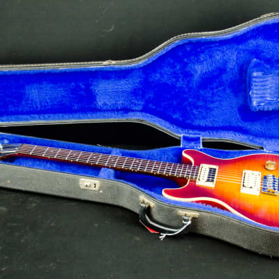 Vintage 1978 Hamer Sunburst Guitar, Hard Case image 2