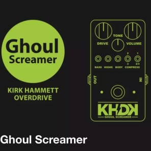 Kirk Hammett signed KHDK Electronics Ghoul Screamer to benefit Sweet Relief Charity - Make An Offer! image 5