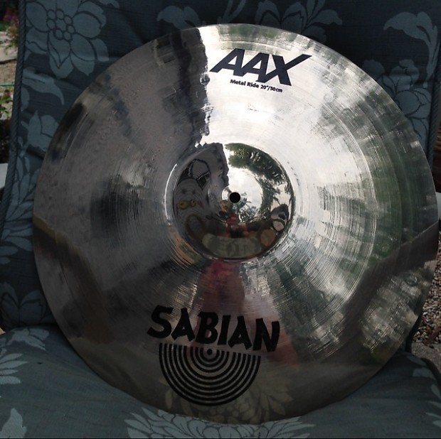 SABIAN AAX Metal Ride 20" Brilliant Like New (Cymbal Reverb