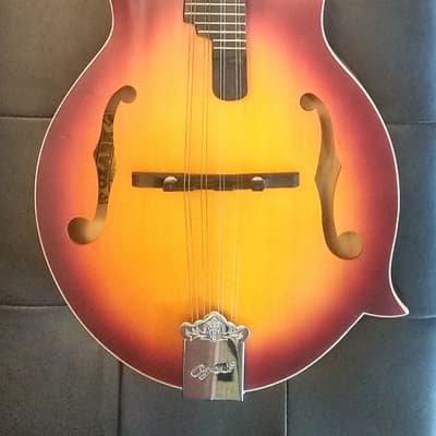 Ozark 2355CS Scroll Mandolin F-Holes In Cherry Sunburst Satin Transparent for sale