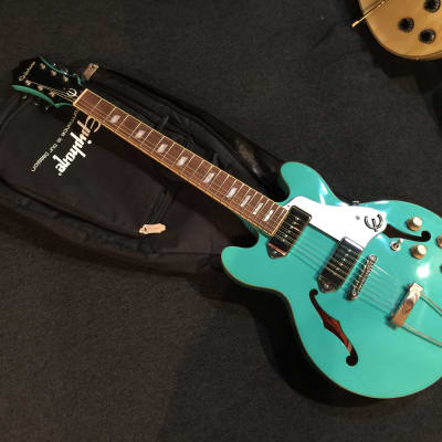 Epiphone CASINO COUPE Epiphone Casino Coupe Hollowbody Electric Guitar - Turquoise