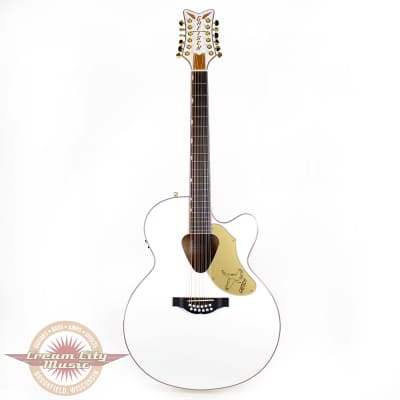 Gretsch G5022CWFE-12 Rancher White Falcon Jumbo 12-String  Acoustic Electric for sale