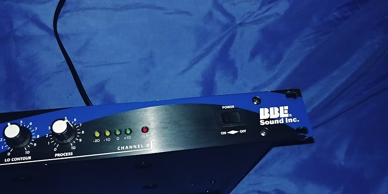 BBE Sonic Maximizer 882 Black And Blue | Reverb