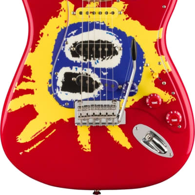 Fender 30th Anniversary Screamadelica Stratocaster, Custom Graphic w/ Deluxe Bag image 1