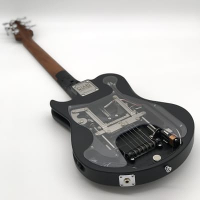 Travel Guitar Ciari Custom Shop-  Satin Black, EMG pickups image 6