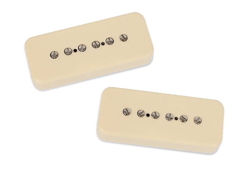 Seymour Duncan Set, P90 Silencer Soapbar Vintage Cream image 1