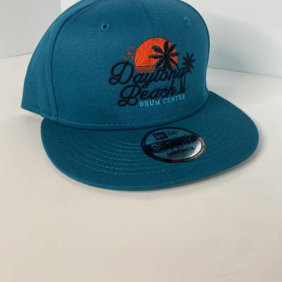 Daytona Beach Teal Hat w/Palms. New Era 9Fifty Snap Back 2023 - Teal for sale