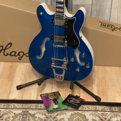 Hagstrom Tremar Viking Deluxe  Cloudy Seas,  Help Support Small Business this is in Stock ! image 16