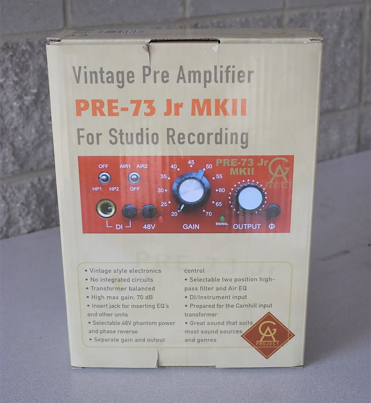 Golden Age Project Pre73 Jr MKII Microphone Preamp Reverb