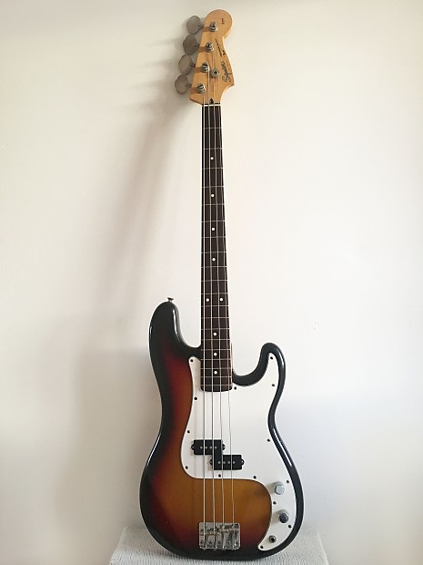 Squier MIJ Silver Series Precision Bass SPB33 Sunburst 1994