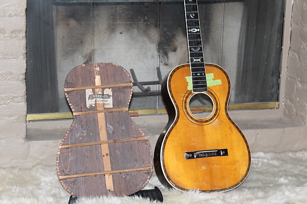 1940s Larson brothers made university parlor guitar project extreme fixer  upper
