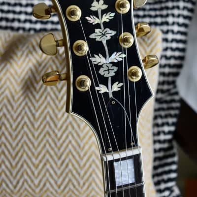 1991 Epiphone Sheraton Antique Natural Made in Japan Terada Factory, Figured, Long Tenon Neck, MIJ, Pre-Elitist image 15