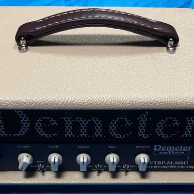Demeter VTBP-MJ-800D Bass Amp, Hand Wired, Tube Preamp, Jensen Transformer, BLONDE *RARE! image 2
