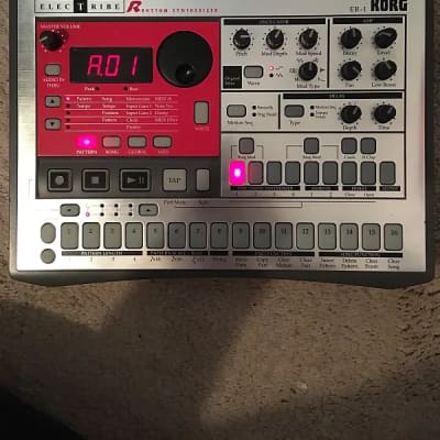 Korg Electribe-R ER-1 Rhythm Synthesizer 2000s - Silver