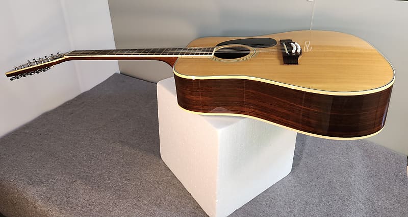Vintage 1970's Aria Model 9414 12 String Acoustic Guitar w
