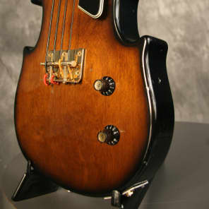Univox 'Lectra U1970F Fretless Bass 1970's image 6