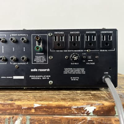 Audio Research SP-6 High Definition Stereo Tube Amplifier 1970's-1980's image 9