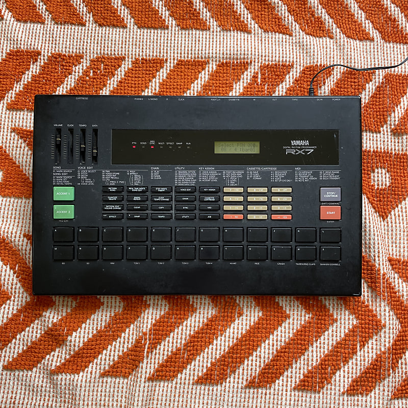 Yamaha RX7 Rhythm Programmer Drum Machine | Reverb