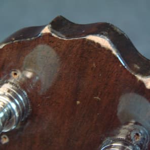 Vintage Iida Custom Made Model 231 5-String Closed Back Banjo W/Hardshell Case image 12