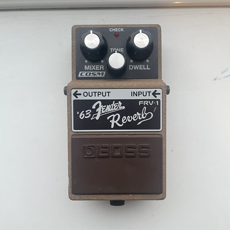Boss FRV-1 '63 Fender Reverb 2009 - Present - Brown | Reverb