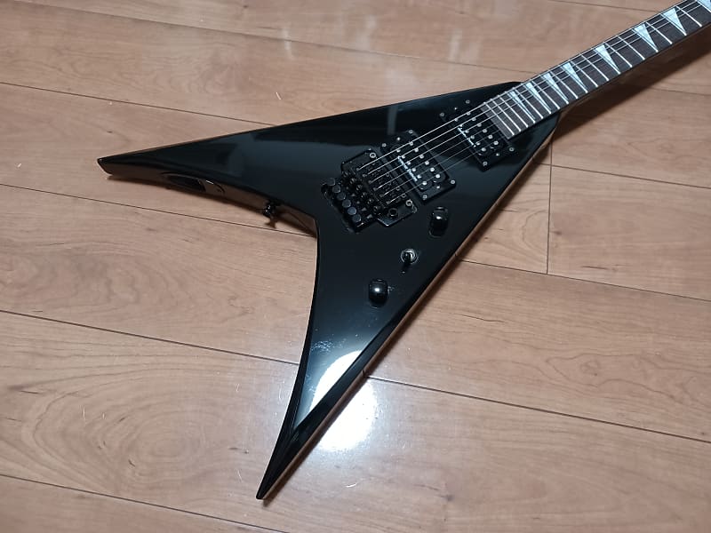 Jackson King V Neck Thru Made In Japan Stars Seymour Duncan