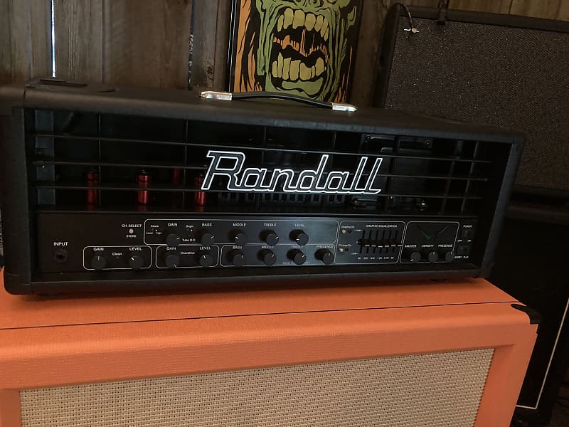 【美品】Randall ランドール 真空管ヘッドアンプ V2H 400ワット Randall V2 400w hybrid amp head | Reverb