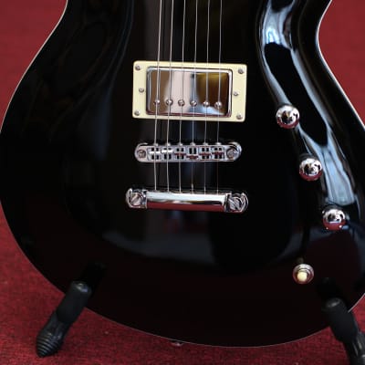 Reverend Roundhouse Electric Guitar - Midnight Black image 3