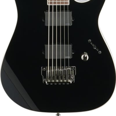 Ibanez RGIB21 RG Iron Label Series Baritone Electric Guitar, Black image 2